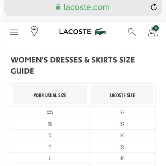 Rare Lacoste Jean Skirt, Alligator Back Pockets XS - Picture 3 of 3